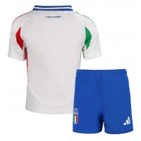 Camiseta Italia Segunda Equipación Replica Eurocopa 2024 para niños mangas cortas (+ Pantalones cortos)